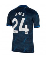 Chelsea Reece James #24 Venkovní Dres 2023-24 Krátký Rukáv